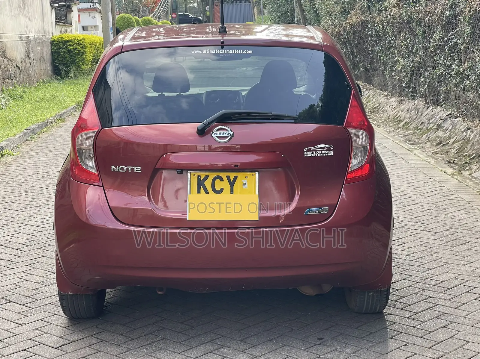 Nissan Note 2013 Red