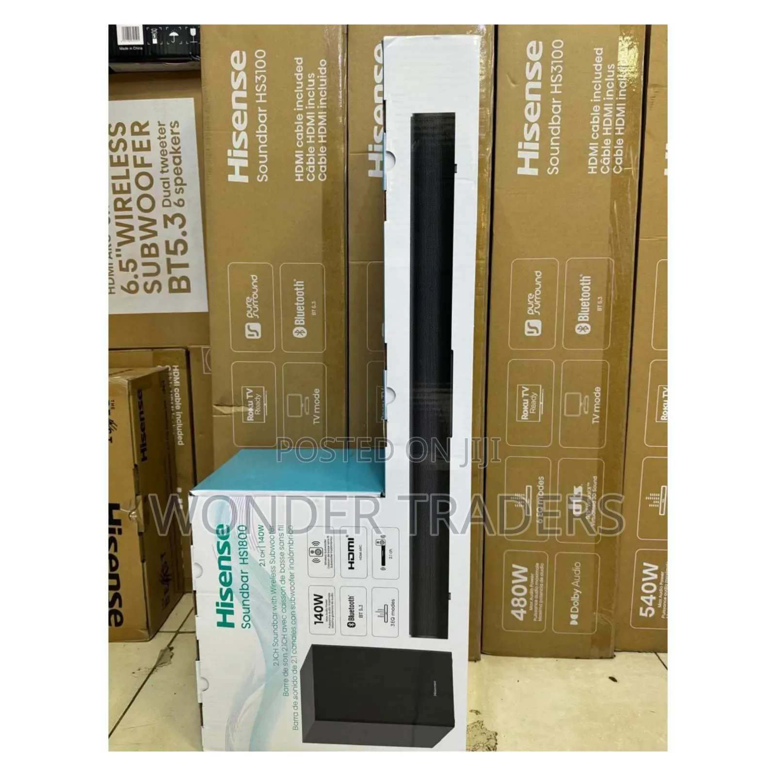 *Hisense Soundbar Hs1800 140w