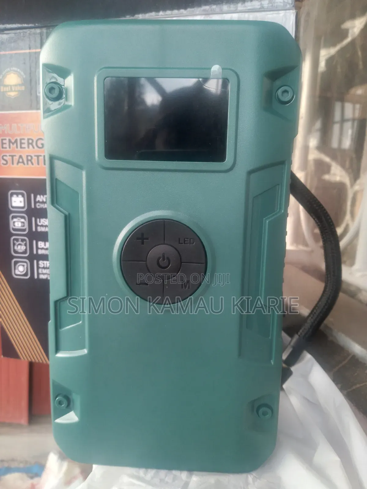 Car Jumpstarter and Inflator