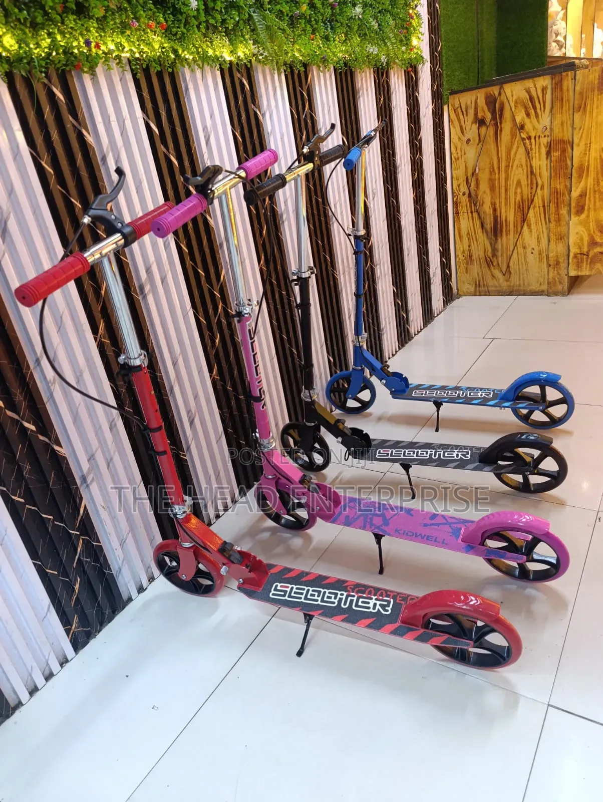 Teen Metallic Manual Scooter With Brakes