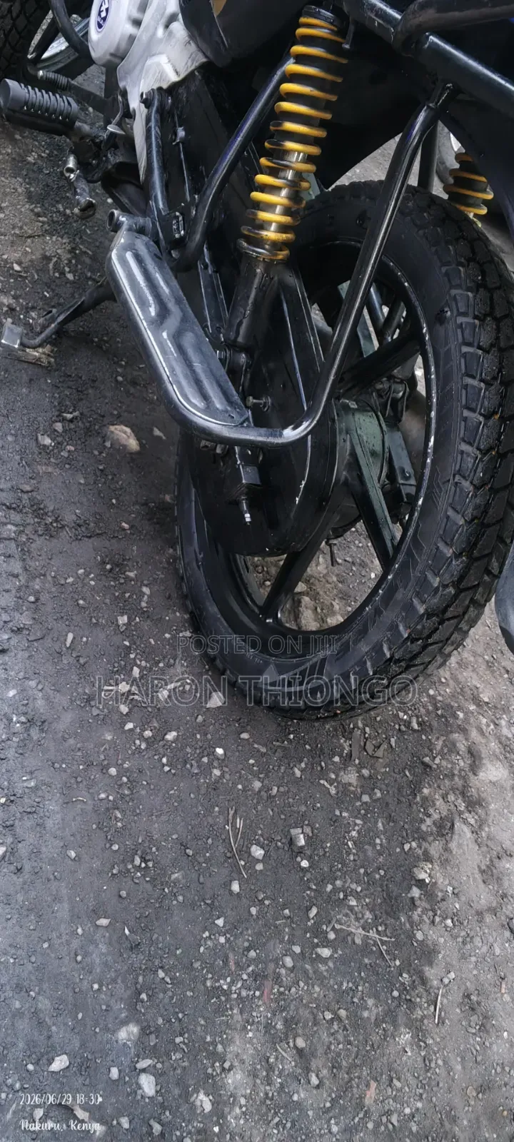 Bajaj Boxer 150 UG 2025 Black