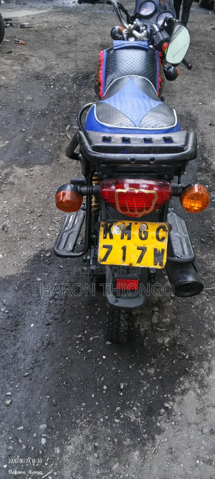 Bajaj Boxer 150 UG 2025 Black
