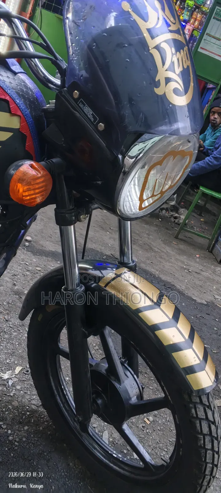 Bajaj Boxer 150 UG 2025 Black