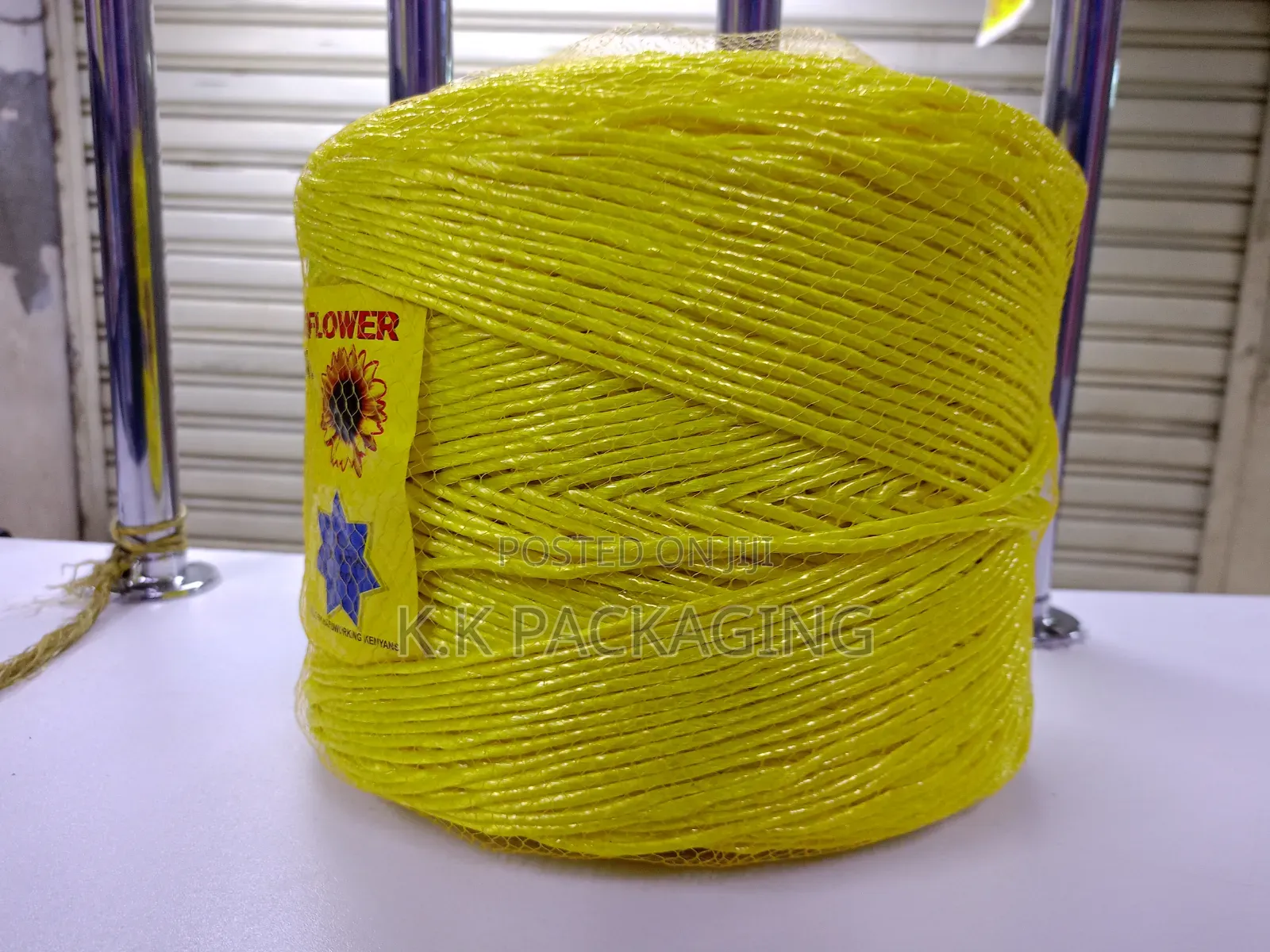 Yellow 2 Ply Nylon Rope