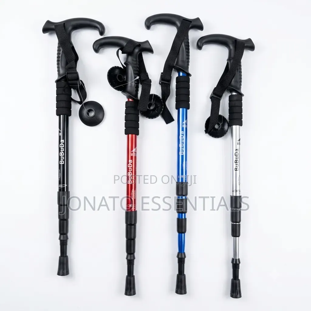 Adjustable Hiking Poles Walking Sticks With Anti-Shock System
