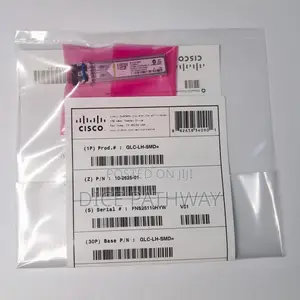 Cisco GLC-Lh-SMD SFP Transceiver, 1000base-Lh/1310nm/SMD
