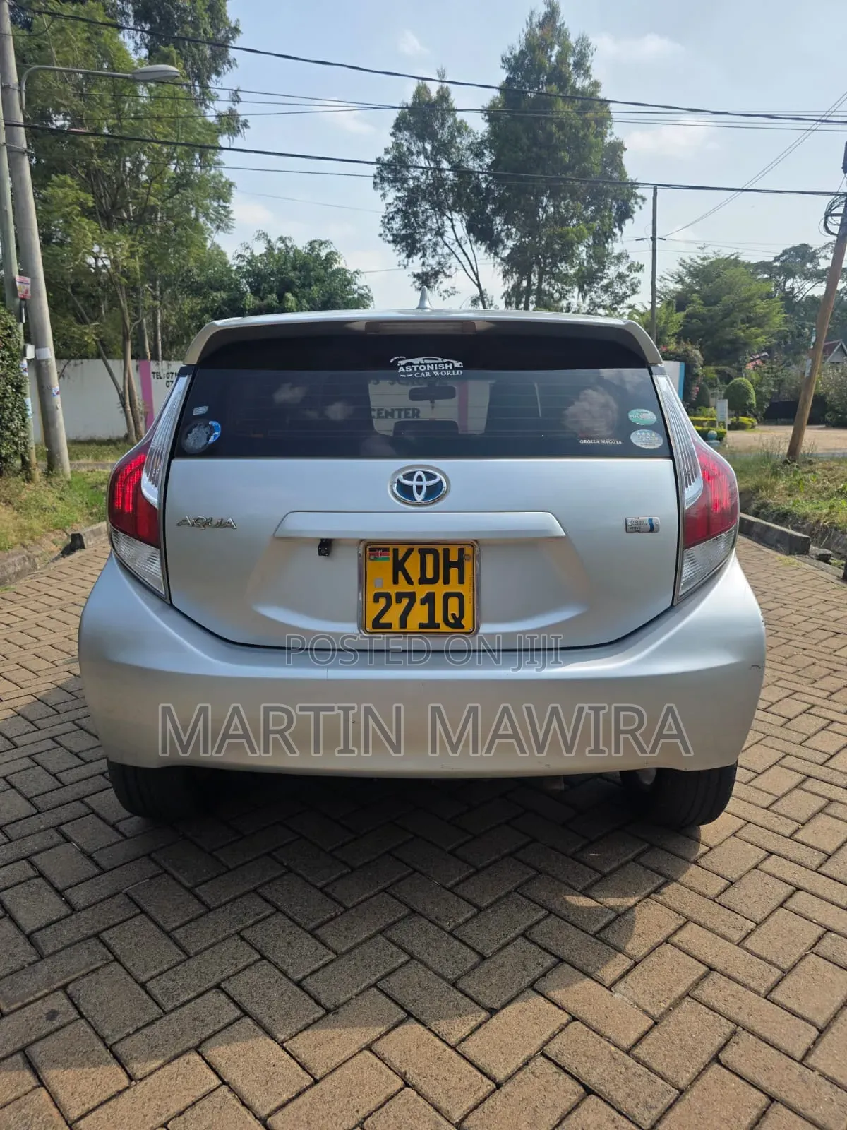 Toyota Aqua 2015 Silver