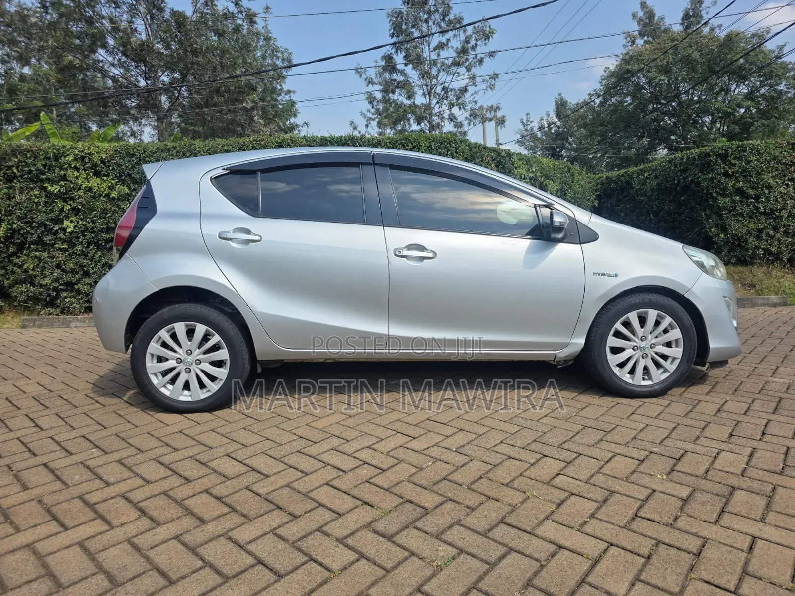 Toyota Aqua 2015 Silver