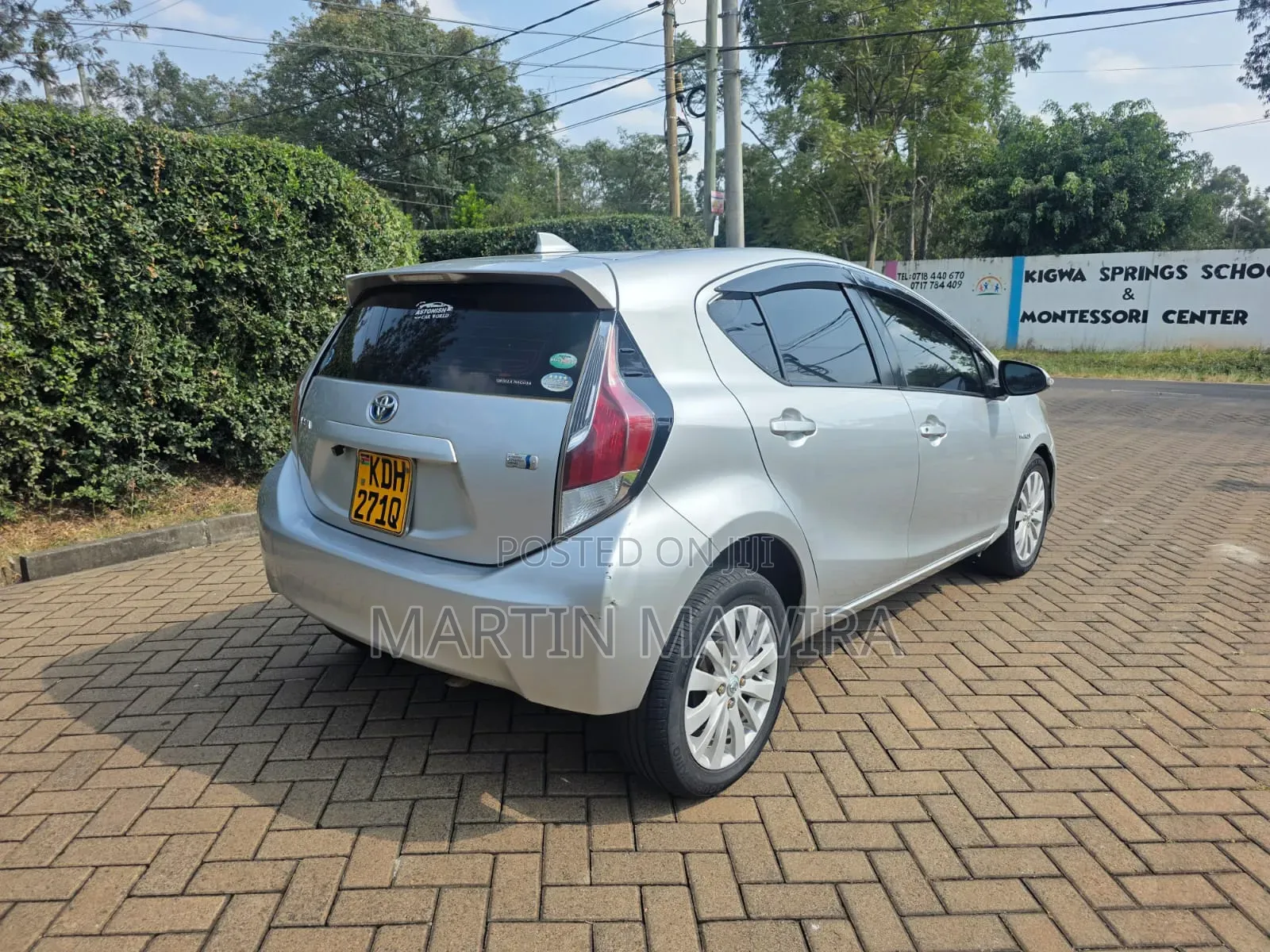 Toyota Aqua 2015 Silver