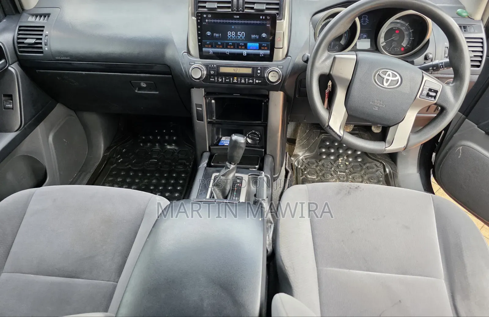 Toyota Land Cruiser Prado 2012 Black