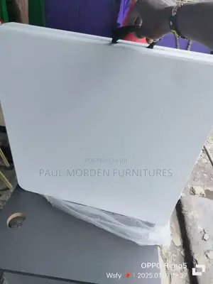 Foldable Table White, Traveling Available