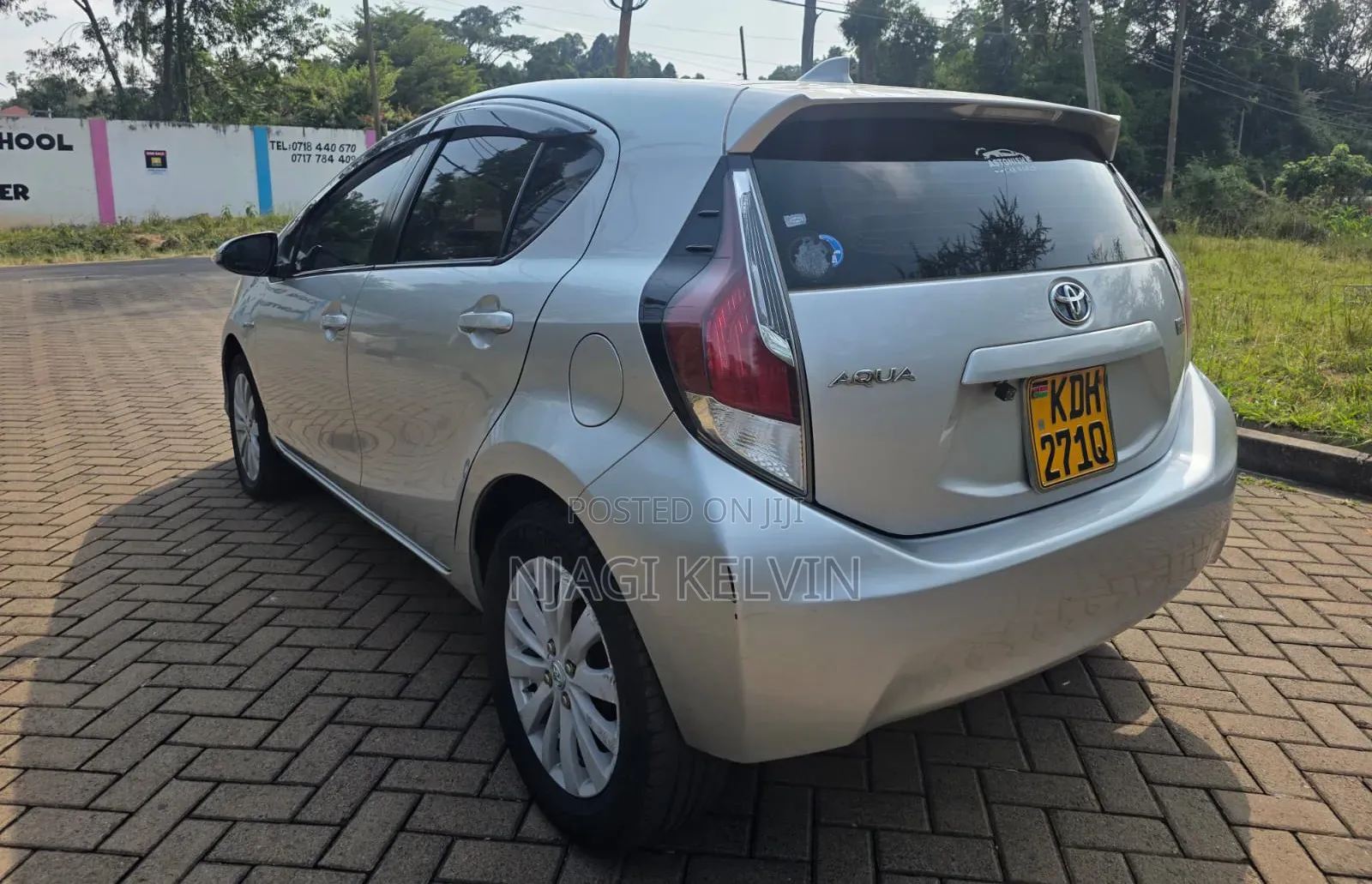Toyota Aqua 2015 Silver