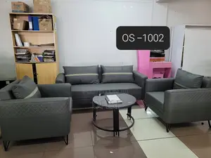 Office Sofa; 5-Seater Ceo Executive Office Sofa