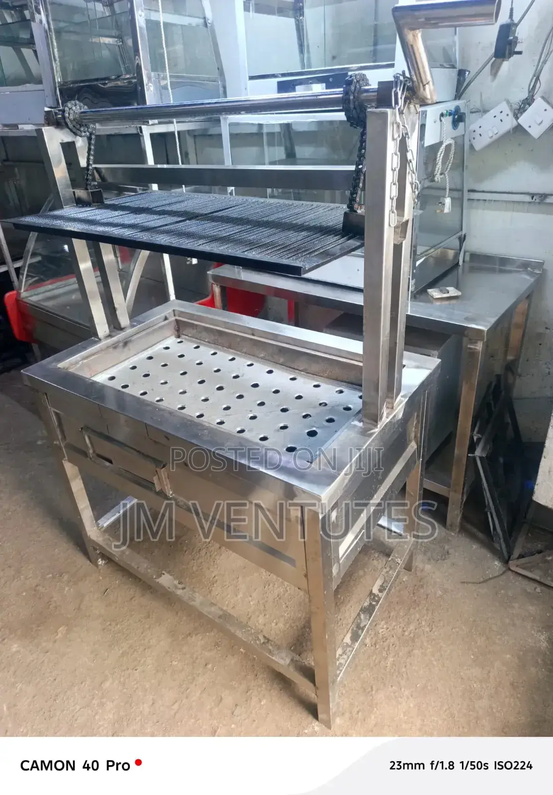 Stainless Steel Nyama Choma Grill