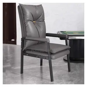 Office Chair; High Back Leather Visitor's Chair