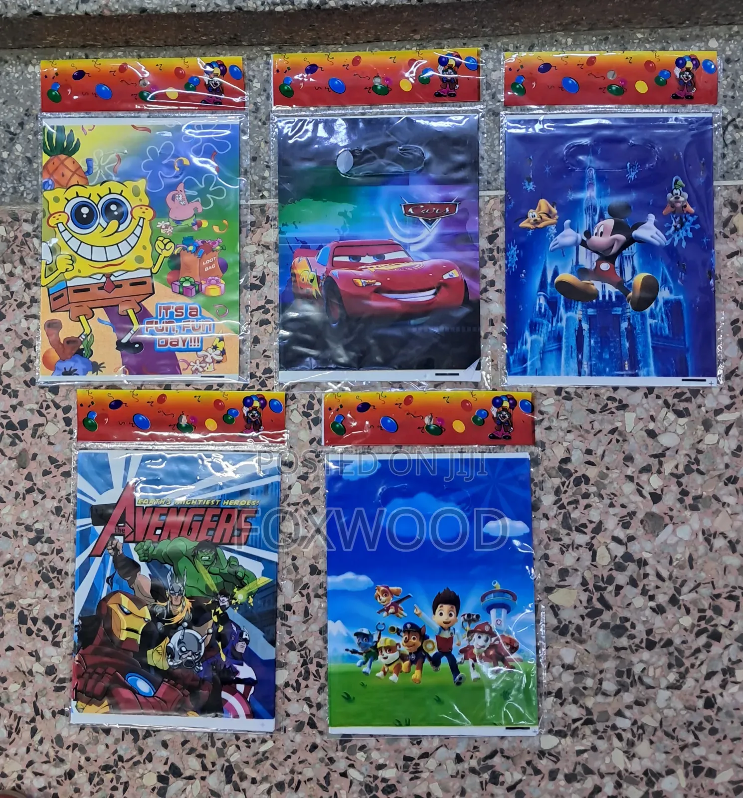 Birthday Party Gifts Snack Bag 10pcs