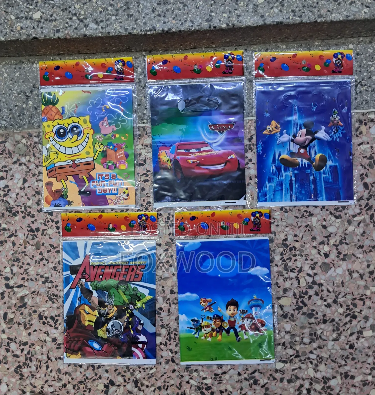 Birthday Party Gifts Snack Bag 10pcs