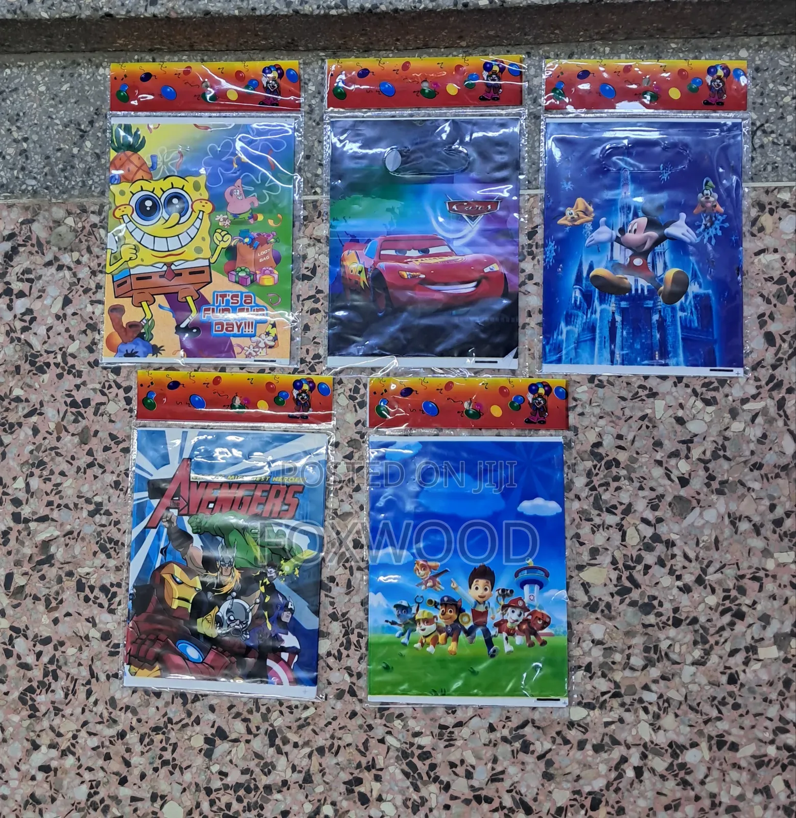 Birthday Party Gifts Snack Bag 10pcs