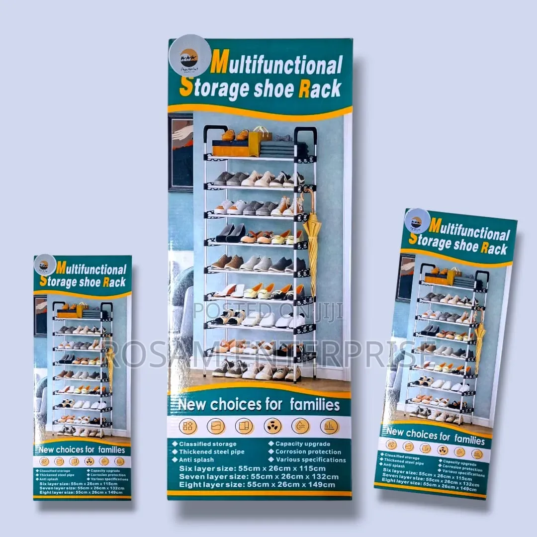8 Layer Shoe Rack