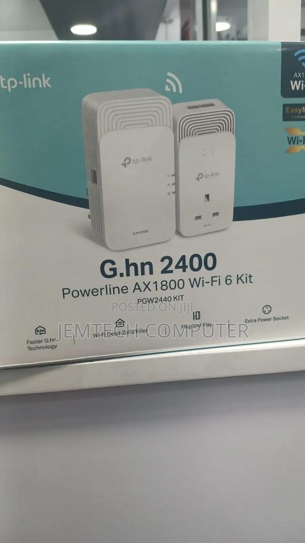 Tp-Link Pgw2440 Kit V1 - Powerline Adapter Kit - Wi-Fi 6 - thumbnail 2