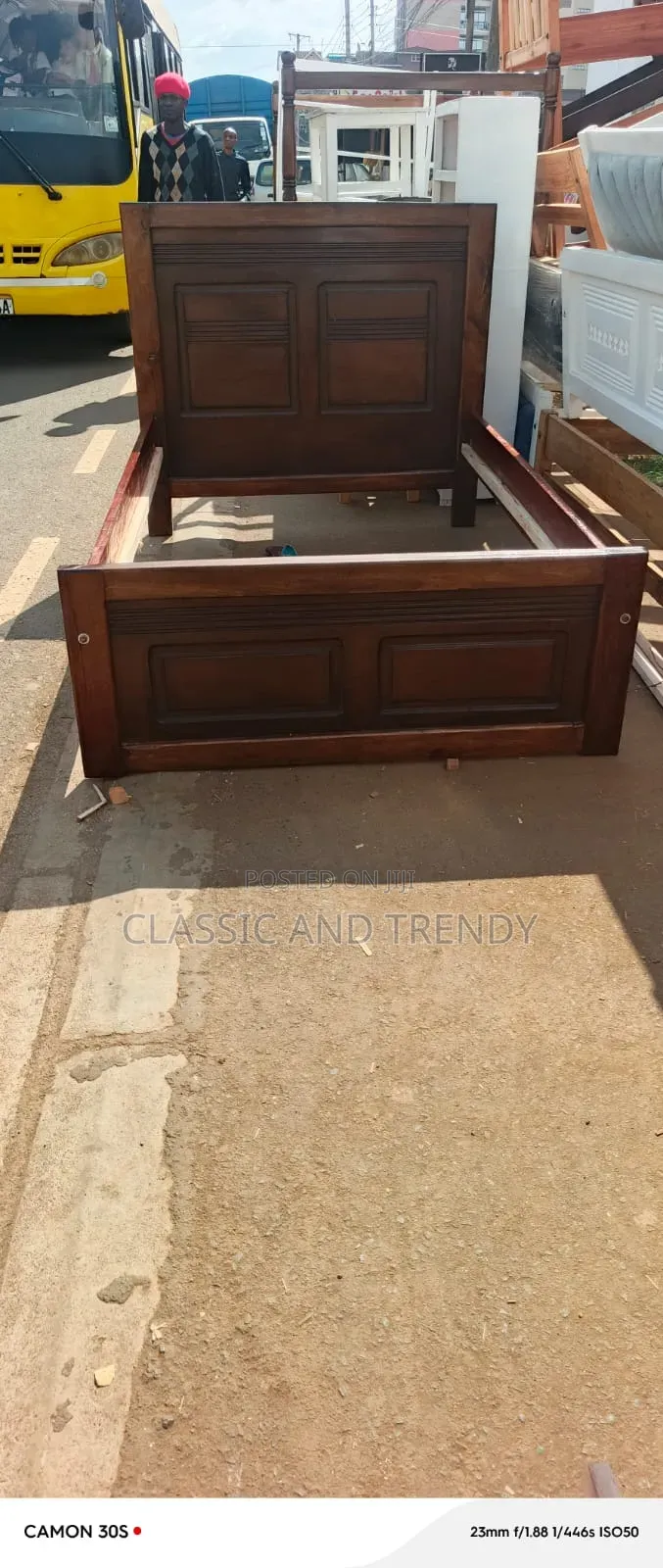 4x6 Wooden/Board Bed Made With Love