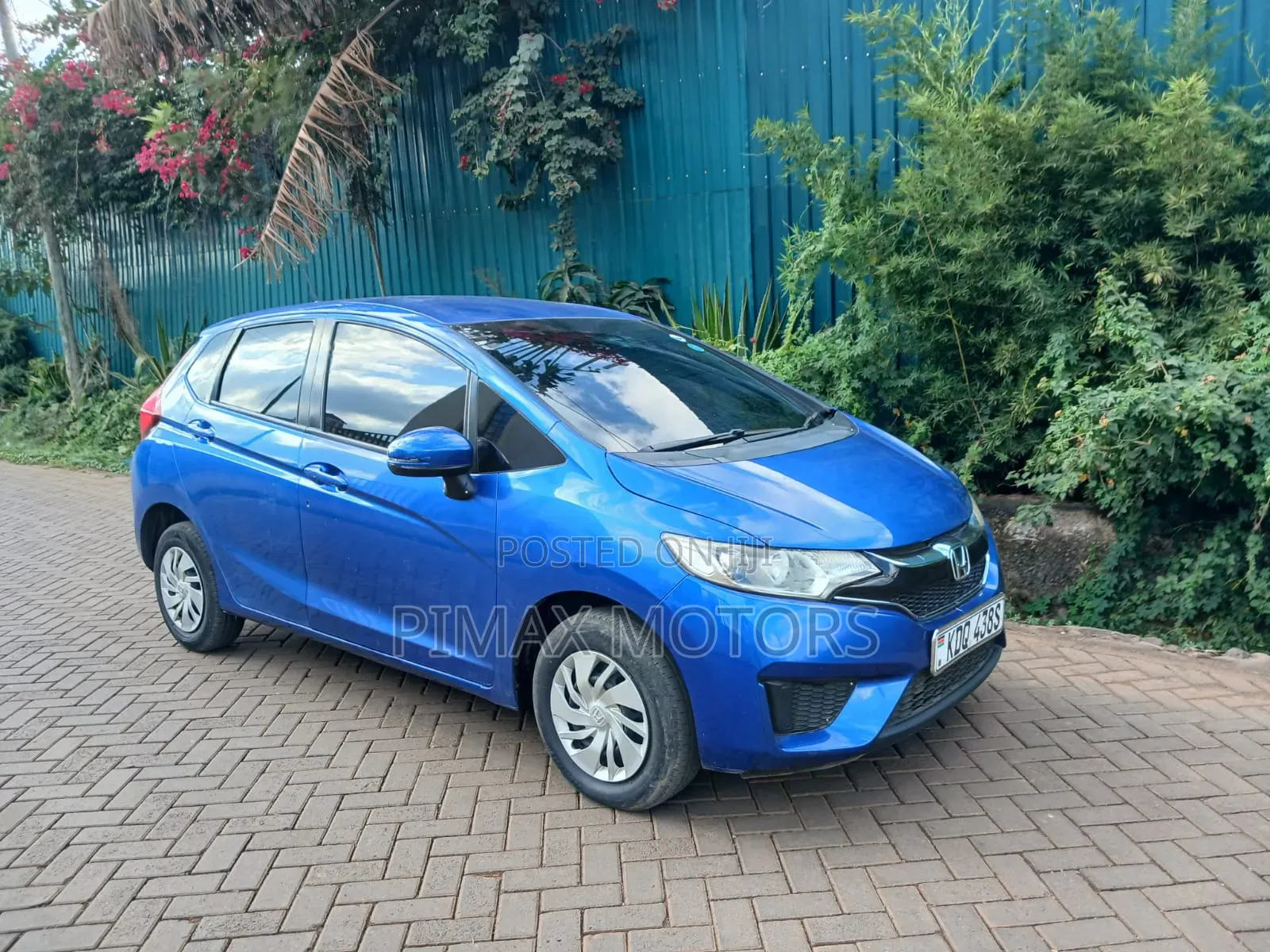 Honda Fit 2017 Blue