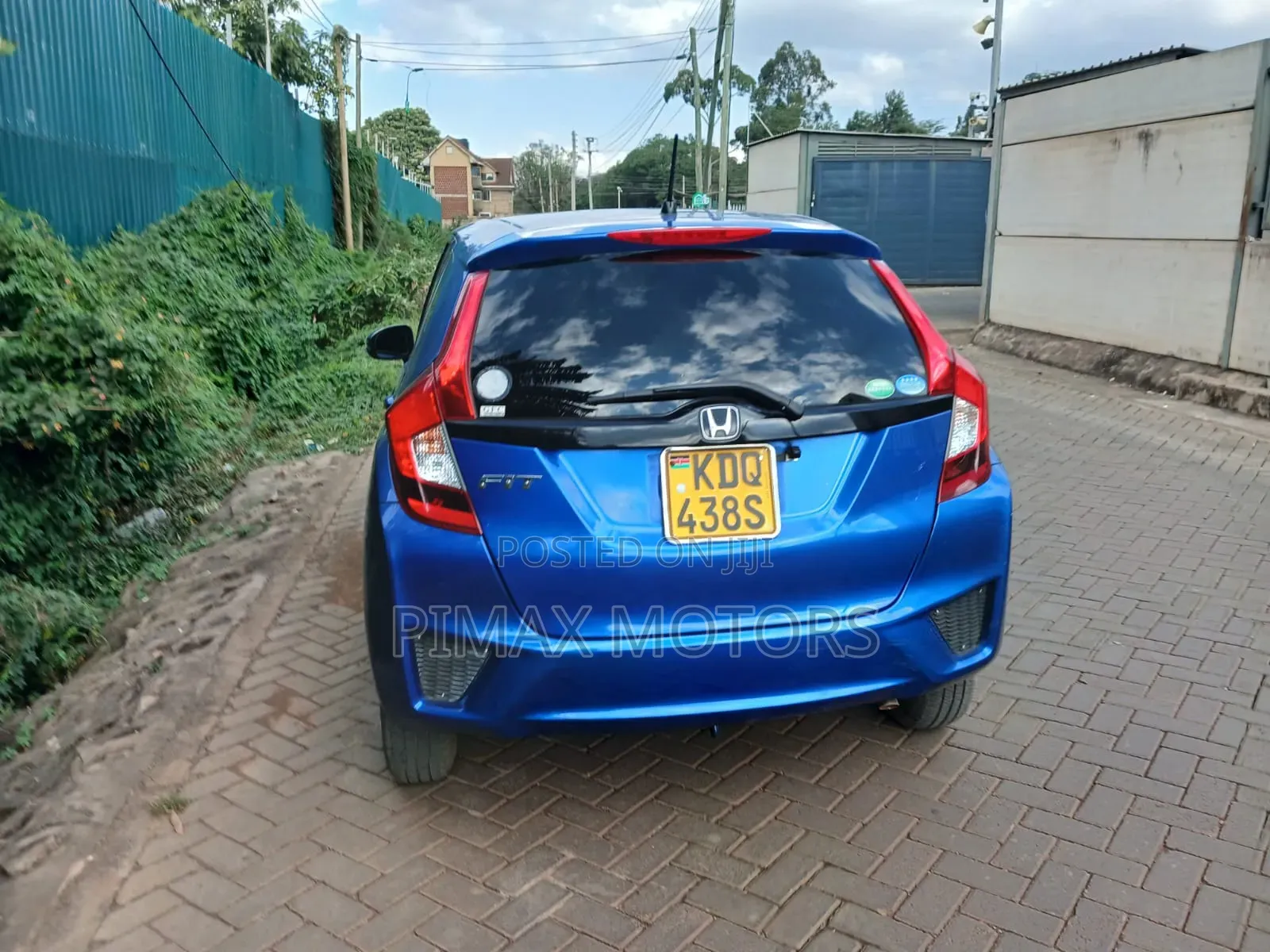 Honda Fit 2017 Blue