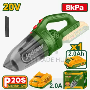 Jadever Cordless Vacuum Cleaner 20v 0.45l 1x 2.0ah Battery + Charger