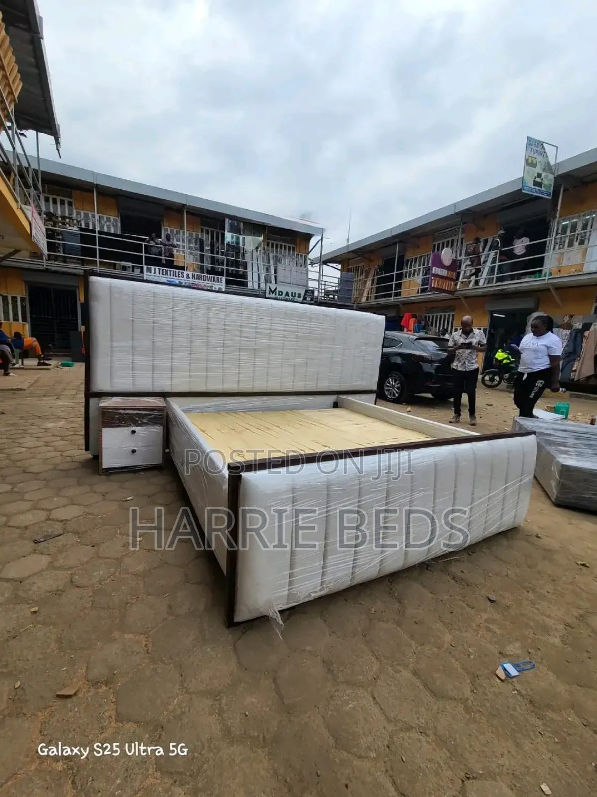 Ccheaster Bed With Extended Headboard