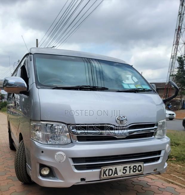 Toyota HiAce 2014 Silver - thumbnail 6