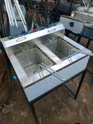 Electric Double Fryer(Stainless Steel)