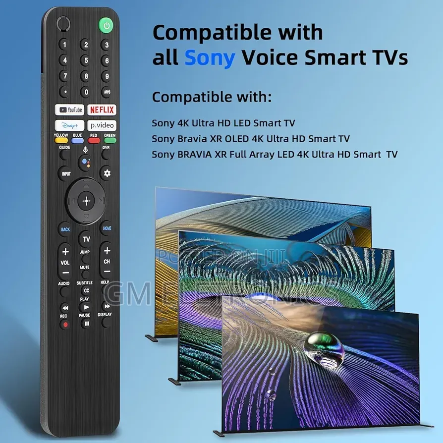 Sony Tv Remote for All Smart Led Oled Series TVS - Voice Function