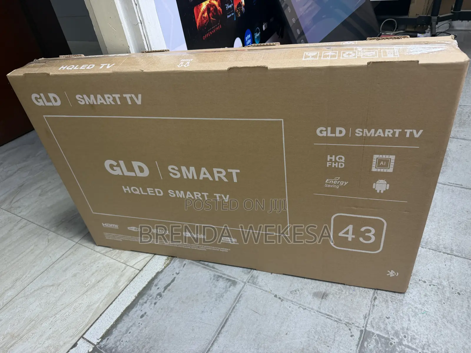 GLD 43 Smart Inch Full Hd With Bluetooth, Netflix,Youtube Slim Design