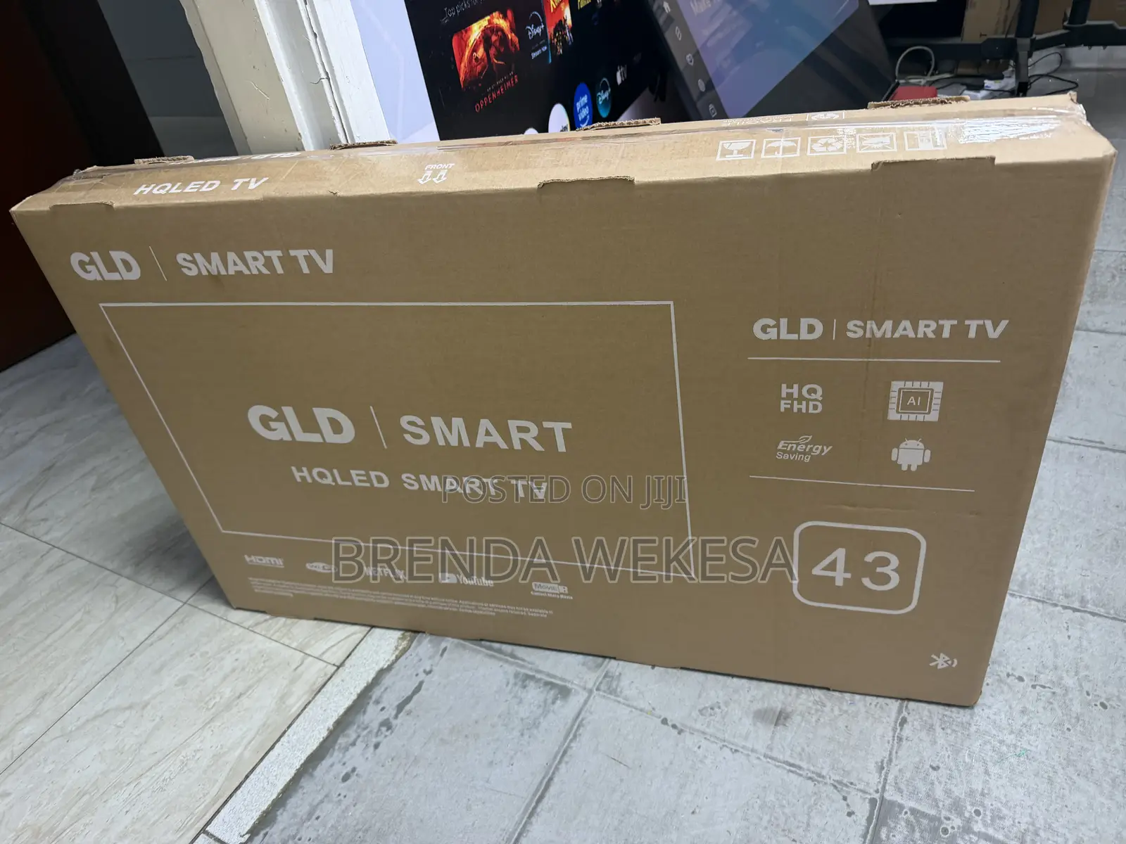 GLD 43 Smart Inch Full Hd With Bluetooth, Netflix,Youtube Slim Design