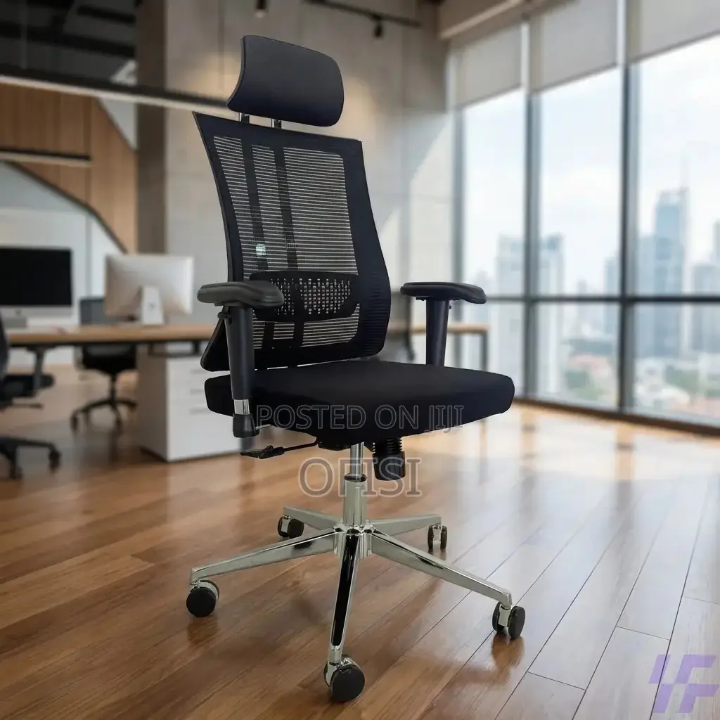Office Chair; Orthopedic Mesh Office Chair With Lumbar Support