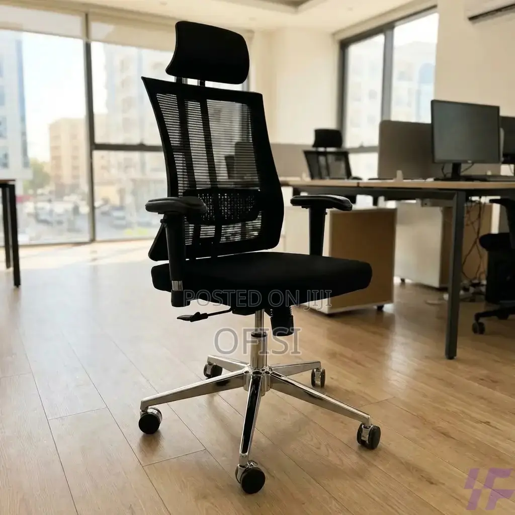 Office Chair; Orthopedic Mesh Office Chair With Lumbar Support