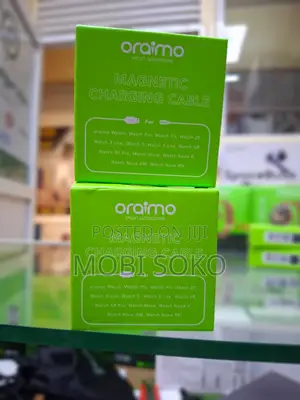 Oraimo 2 Pin Smart Watch Charging Cable