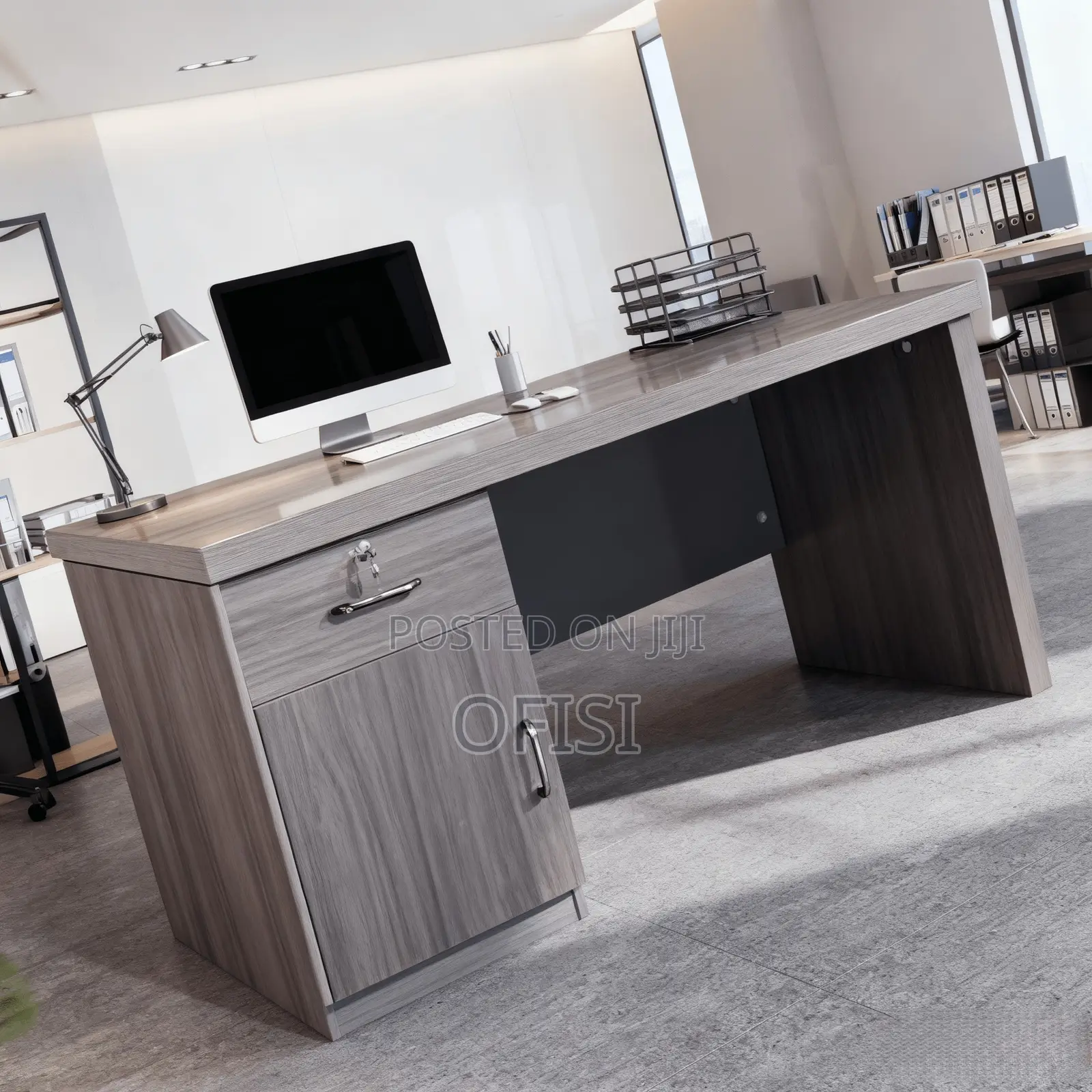 Office Desk; 1 Meter Imported Home Office Desk
