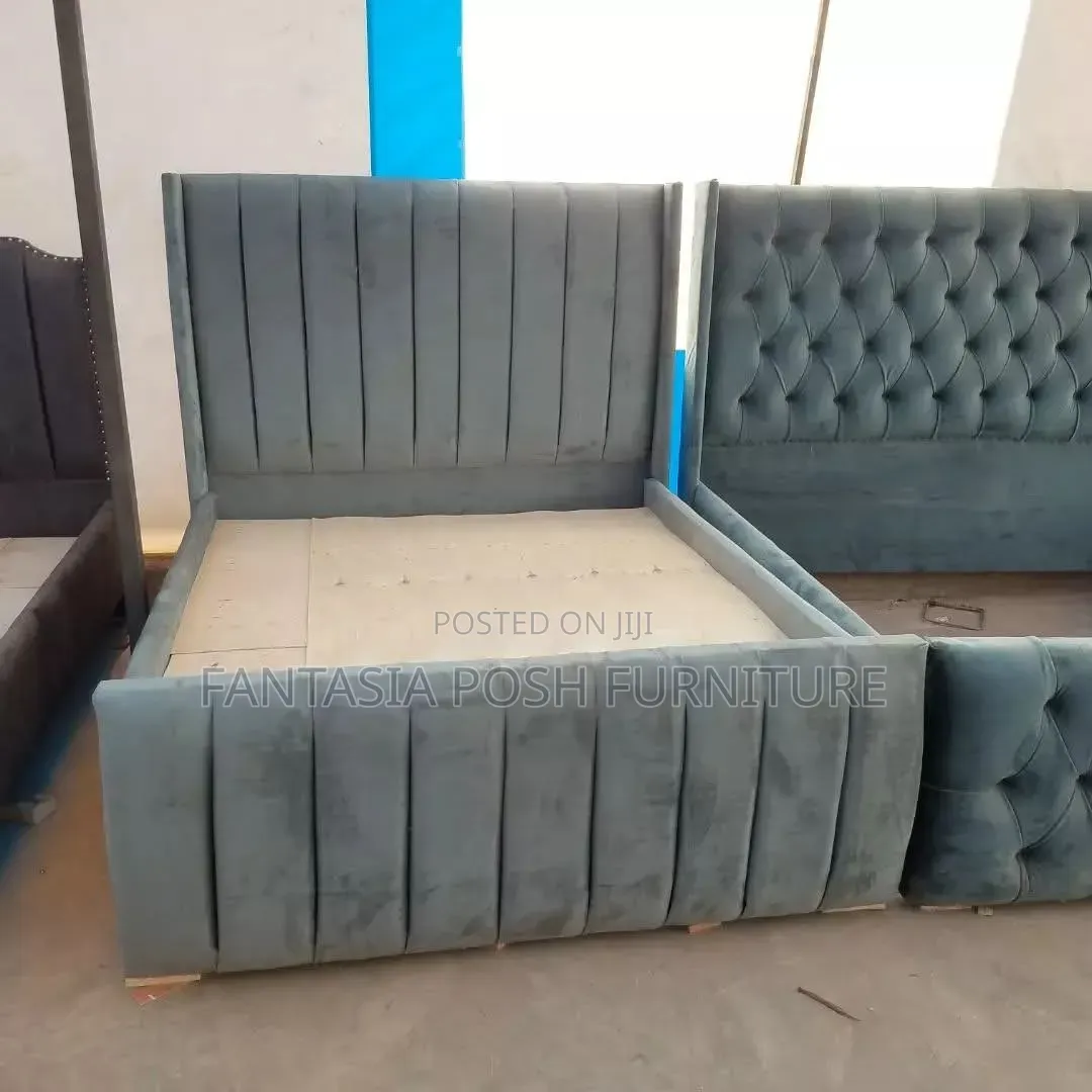 Grey 4 by 6 Bed