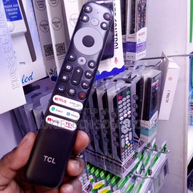 New Tcl Remote Netflix Youtube Media (Voice)