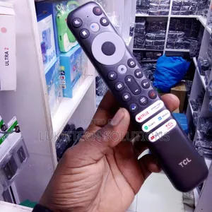 Tcl Remote With Voice Function With All Tcl Tv Functions Available