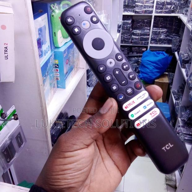 Tcl Remote With Voice Function With All Tcl Tv Functions Available
