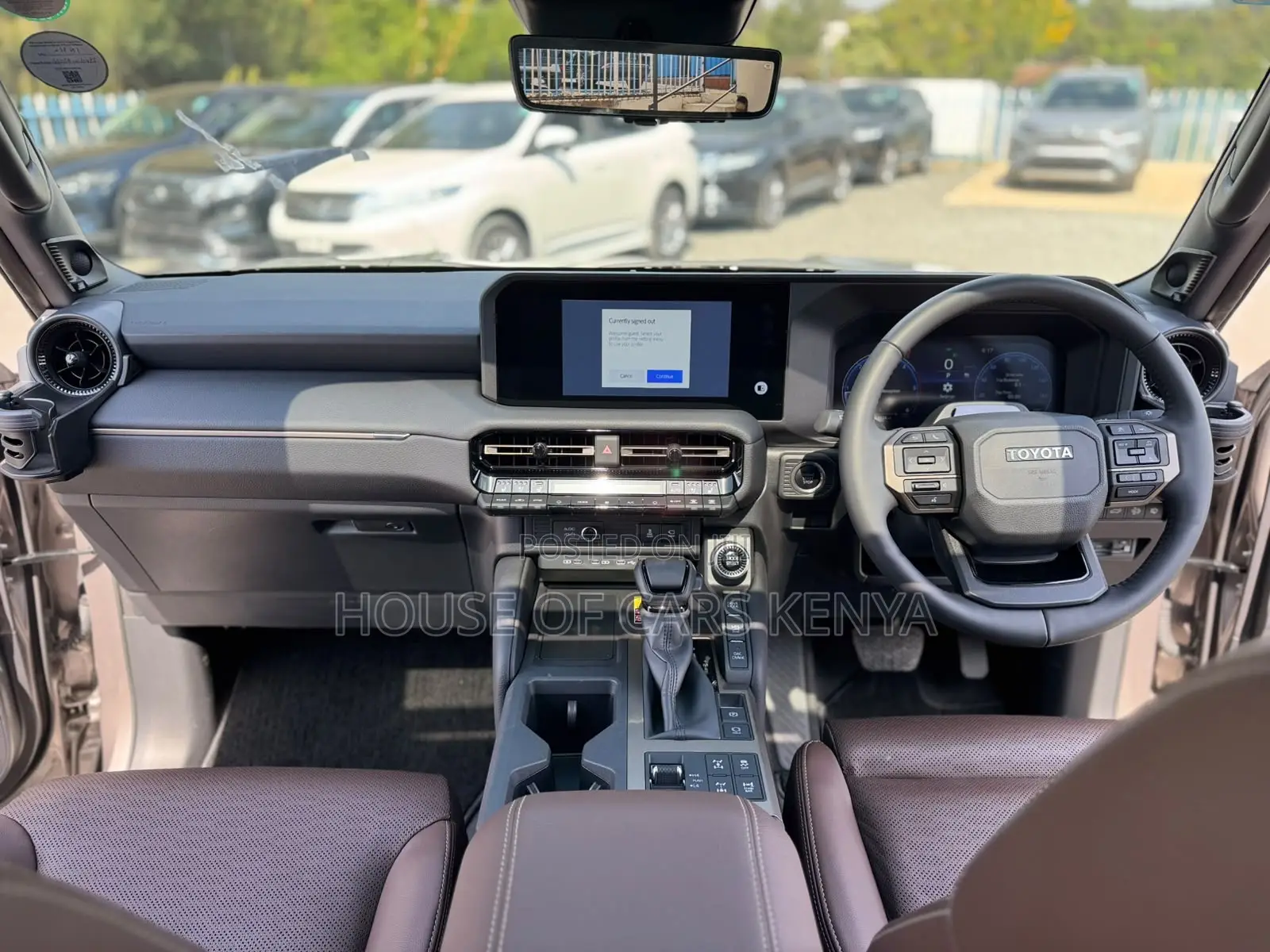 New Toyota Land Cruiser Prado 2024 Brown