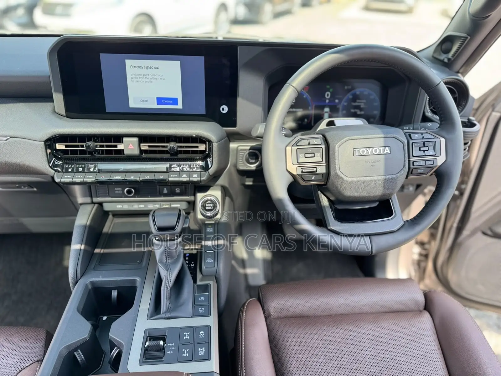 New Toyota Land Cruiser Prado 2024 Brown