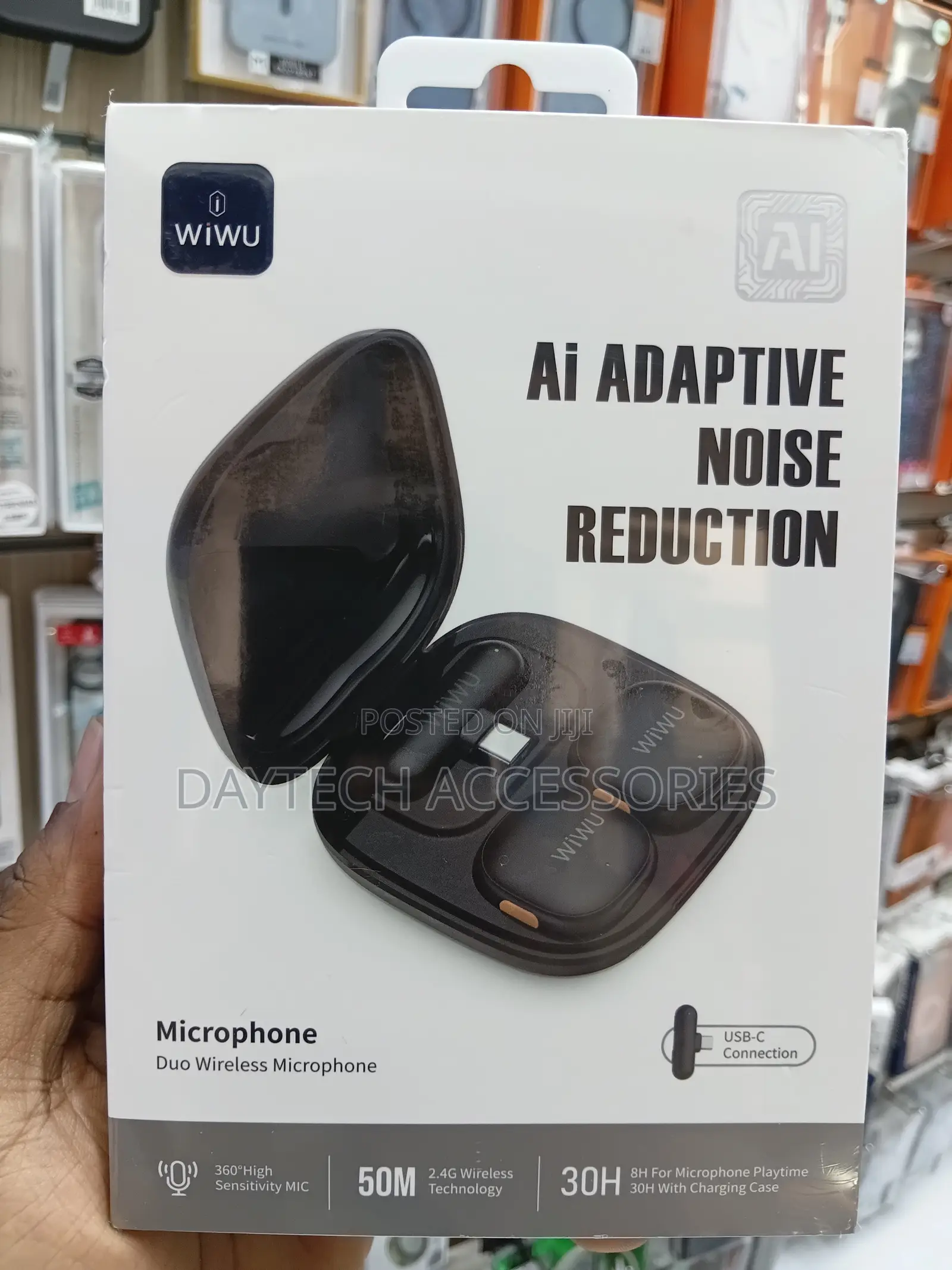 Wiwu Wi-Wm006 Duo Wireless Microphone.