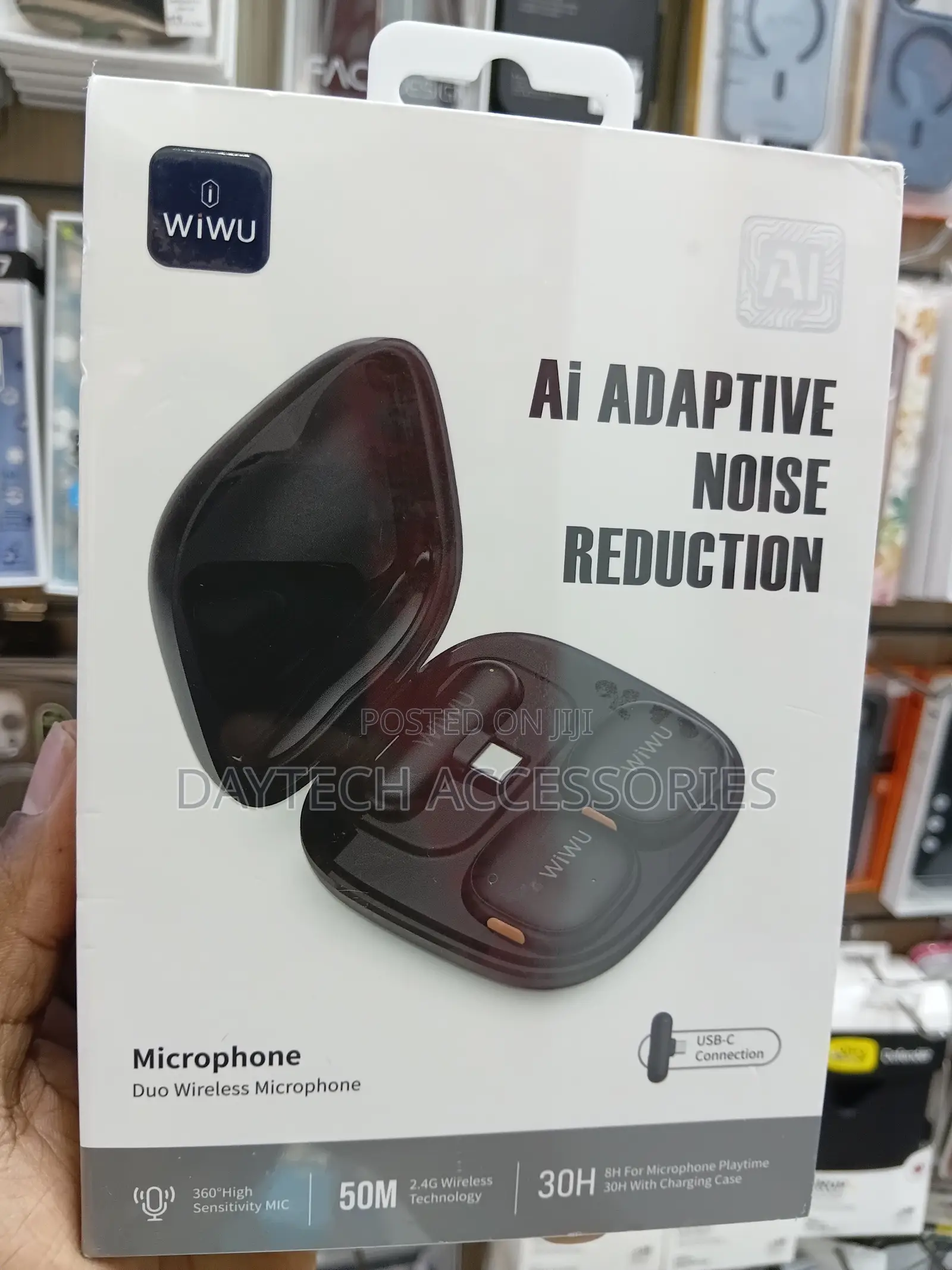 Wiwu Wi-Wm006 Duo Wireless Microphone.