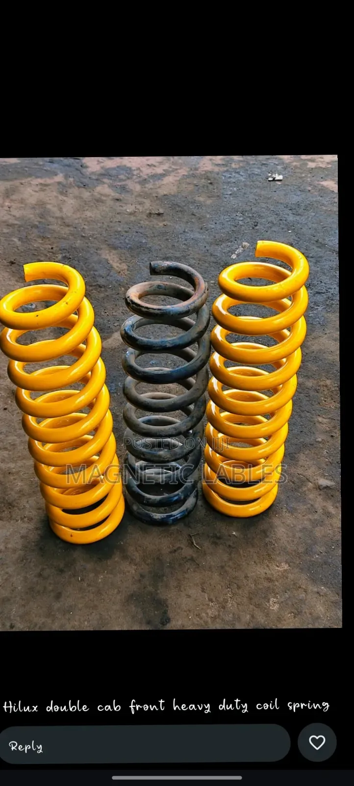 Land Cruiser 200 Series V8 Front Heavy Duty Suspension Coilsprings