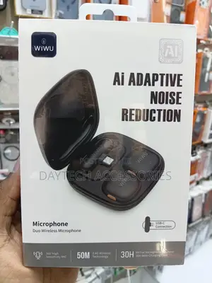 Wiwu Wi-Wm006 Ai-Powered Noise-Cancelling Lavalier Microphone