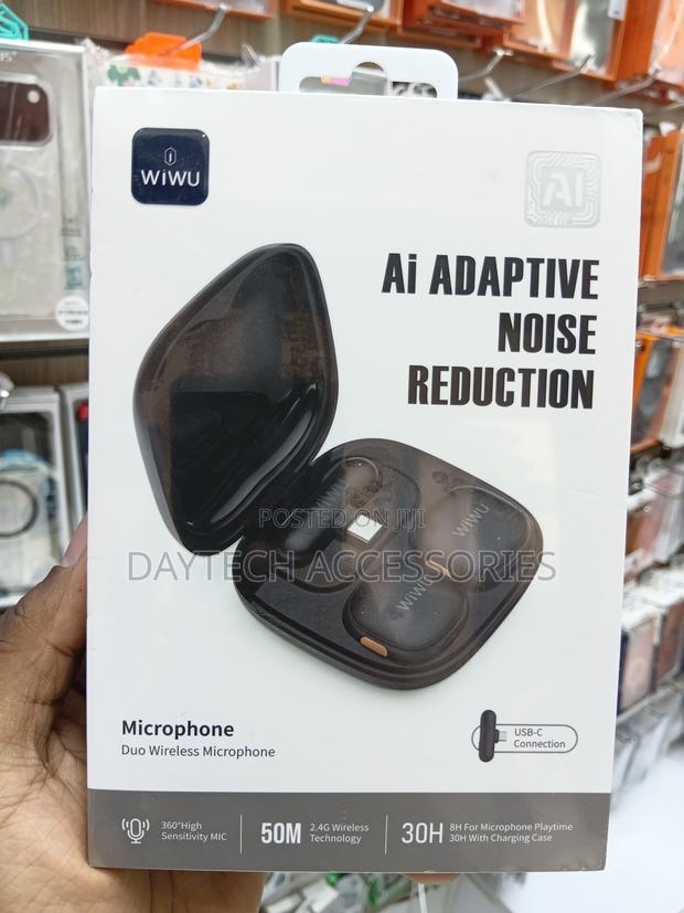 Wiwu Wi-Wm006 Dual Ai Powered Anc Wireless Microphone for Type-C