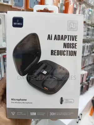 Wiwu Wi-Wm006 Dual Ai Powered Anc Wireless Microphone for Type-C